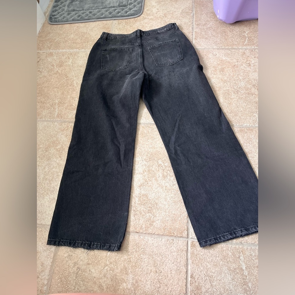 Garage High rise Street Wide leg jeans